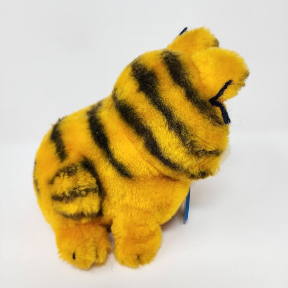 Vtg Tag 1981 Dakin Garfield Mini Plush 6" Stuffed Animal Toy Shredded Clippings - Picture 7 of 11
